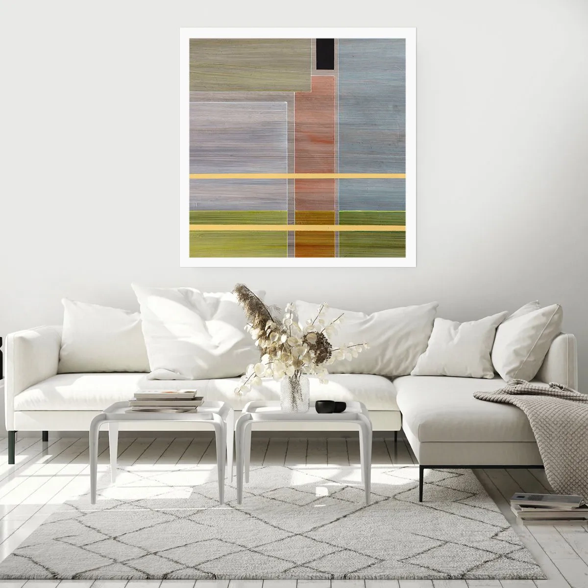 Affiche - Poster - Simple et calme - 40x40 cm