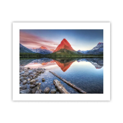 Affiche - Poster - Chaleur et fraicheur - 50x40 cm