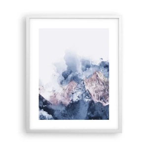Affiche dans un cadre blanc - Poster - Ce sont des sommets ! - 40x50 cm