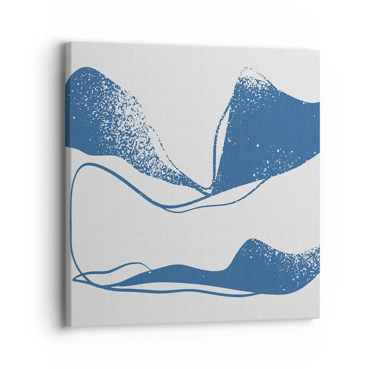 Impression sur toile - Image sur toile - Abstraction ailée - 30x30 cm