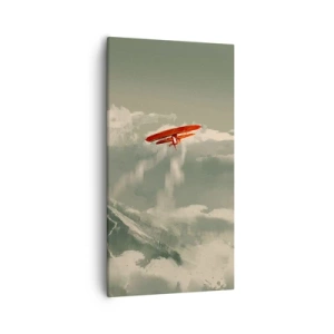 Impression sur toile - Image sur toile - Pionnier intrépide - 55x100 cm