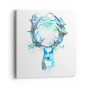 Impression sur toile - Image sur toile - La force et la délicatesse de la nature - 30x30 cm