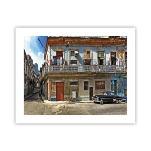 Affiche - Poster - Climat hawaïen - 50x40 cm