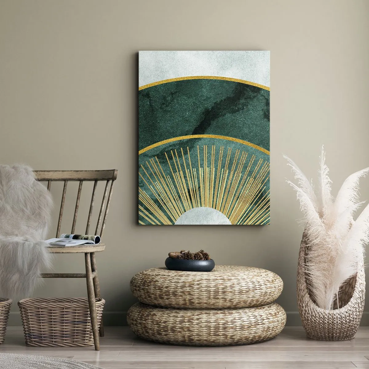 Impression sur toile - Image sur toile - Un autre système solaire - 45x80 cm