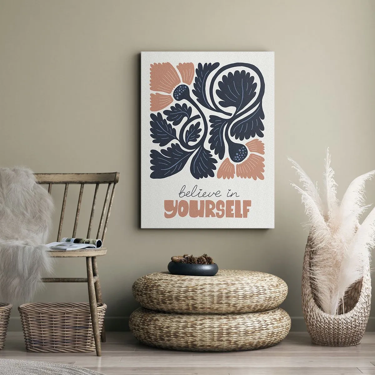 Impression sur toile - Image sur toile - Et tu t'épanouis - 70x100 cm