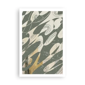 Affiche - Poster - Abstraction rythmique - 61x91 cm