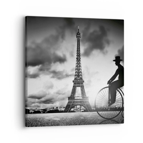 Impression sur toile - Image sur toile - Nostalgie de la Belle Epoque - 30x30 cm