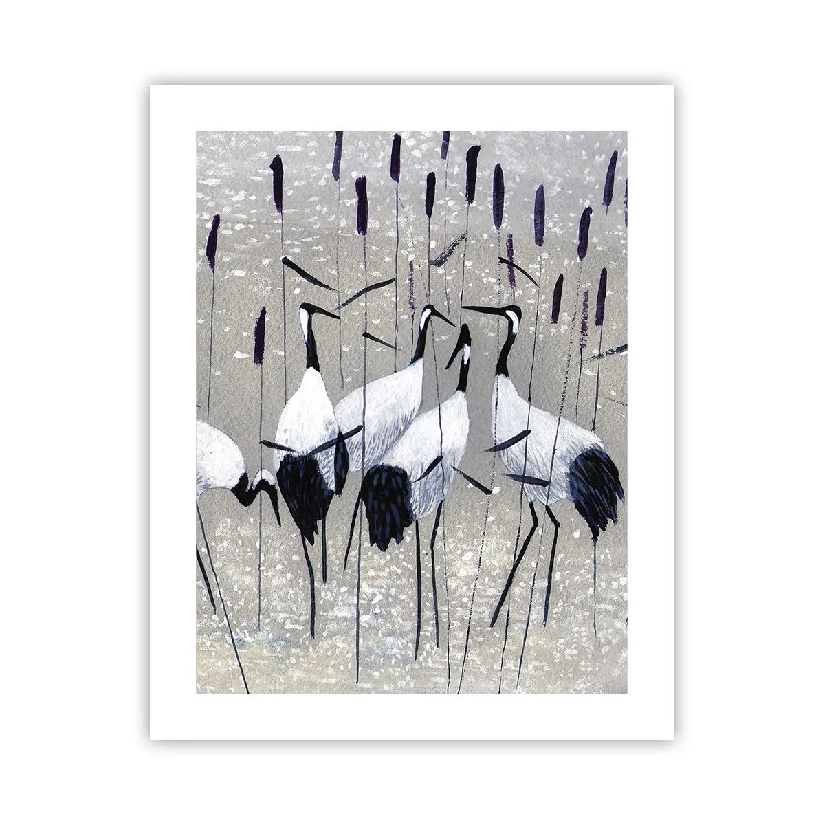 Affiche - Poster - Parmi les siens - 40x50 cm