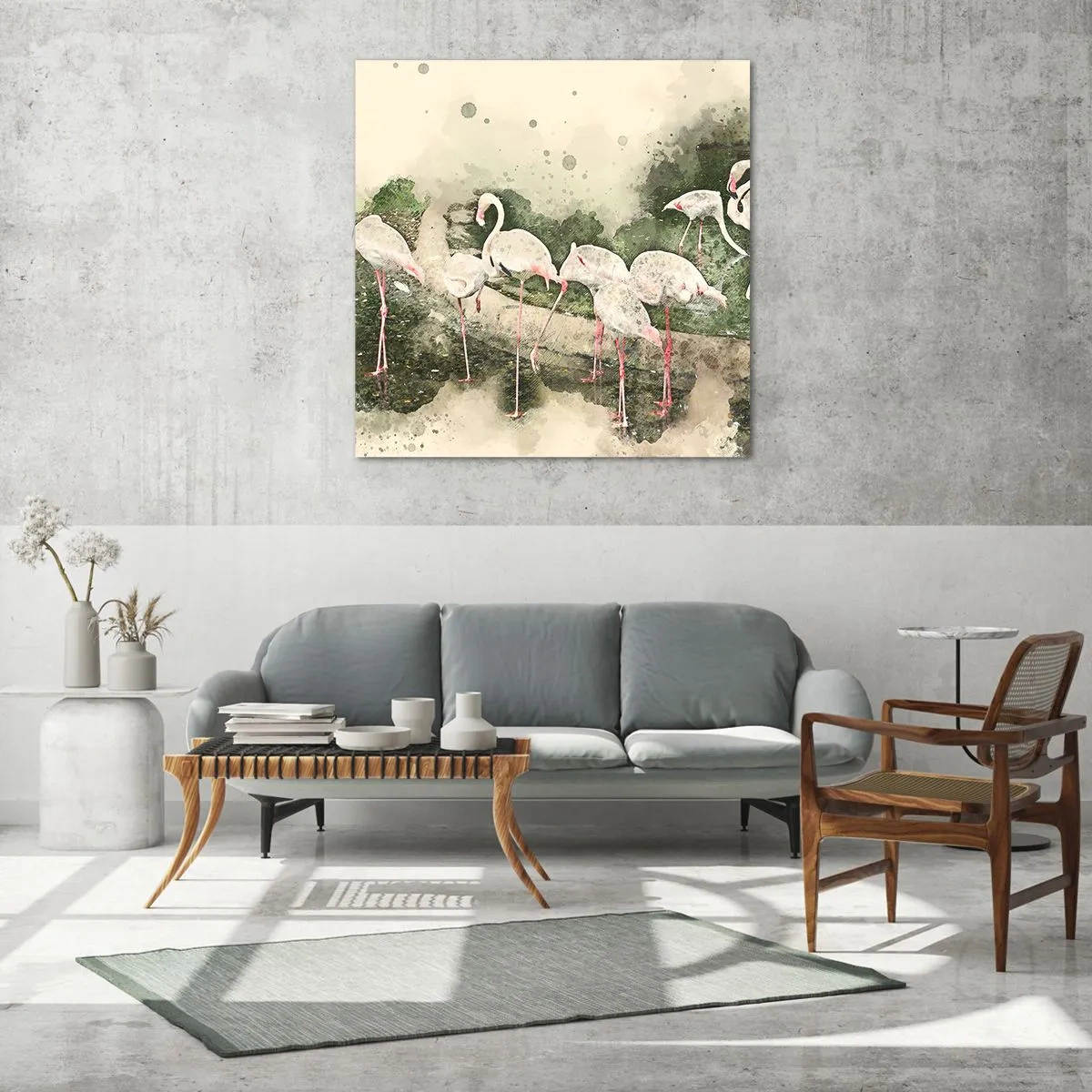 Impression sur verre - Image sur verre - Rêve exotique - 60x60 cm