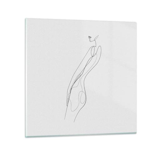 Impression sur verre - Image sur verre - Juste une promesse - 40x40 cm