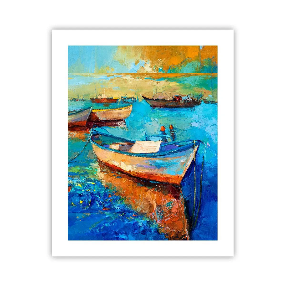 Affiche - Poster - Dans la baie du sud - 40x50 cm