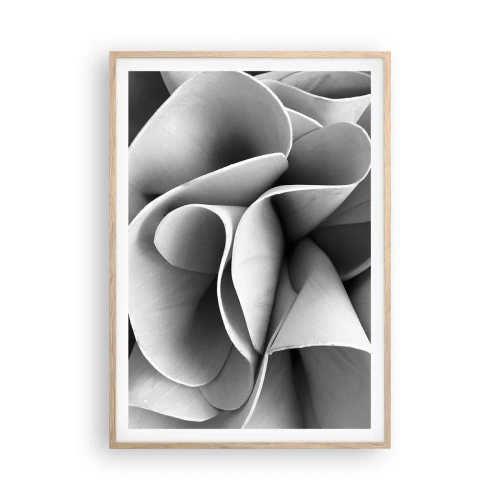 Affiche dans un chêne clair - Poster - Il s'en passe dans l'espace - 70x100 cm