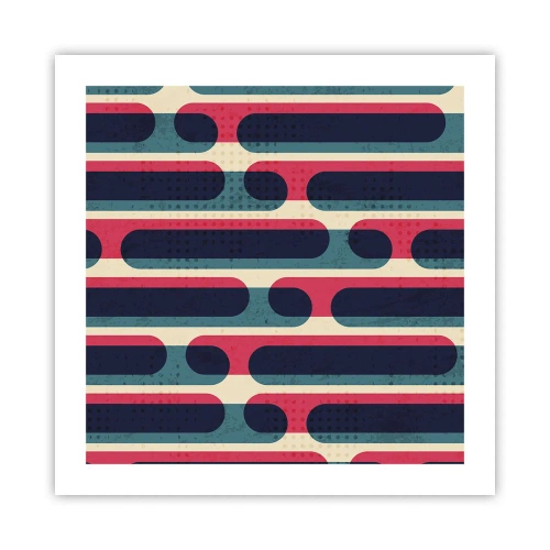 Affiche - Poster - En profondeur et sur l'avant - 50x50 cm