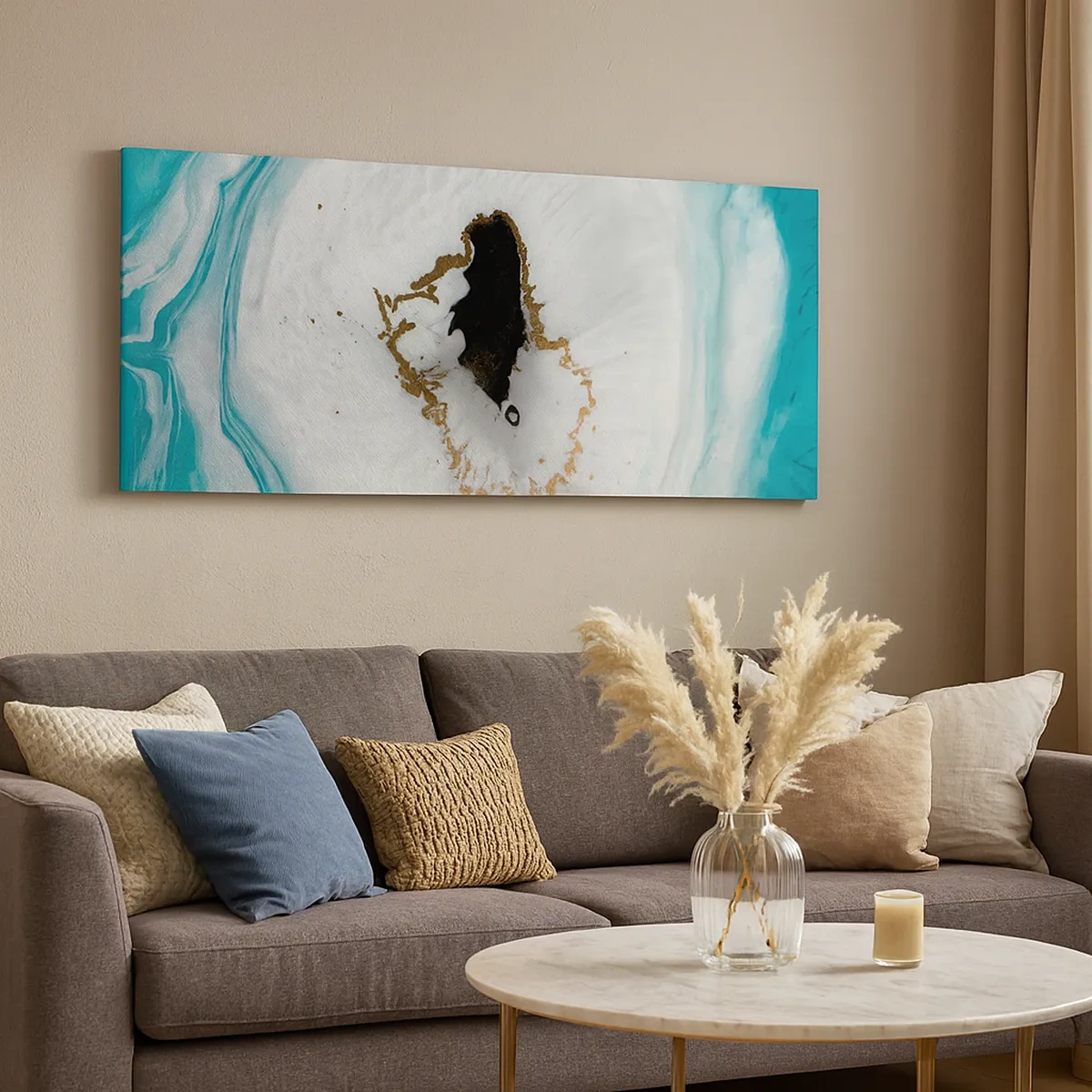 Impression sur toile - Image sur toile - Pénétrer à l'intérieur - 30x30 cm