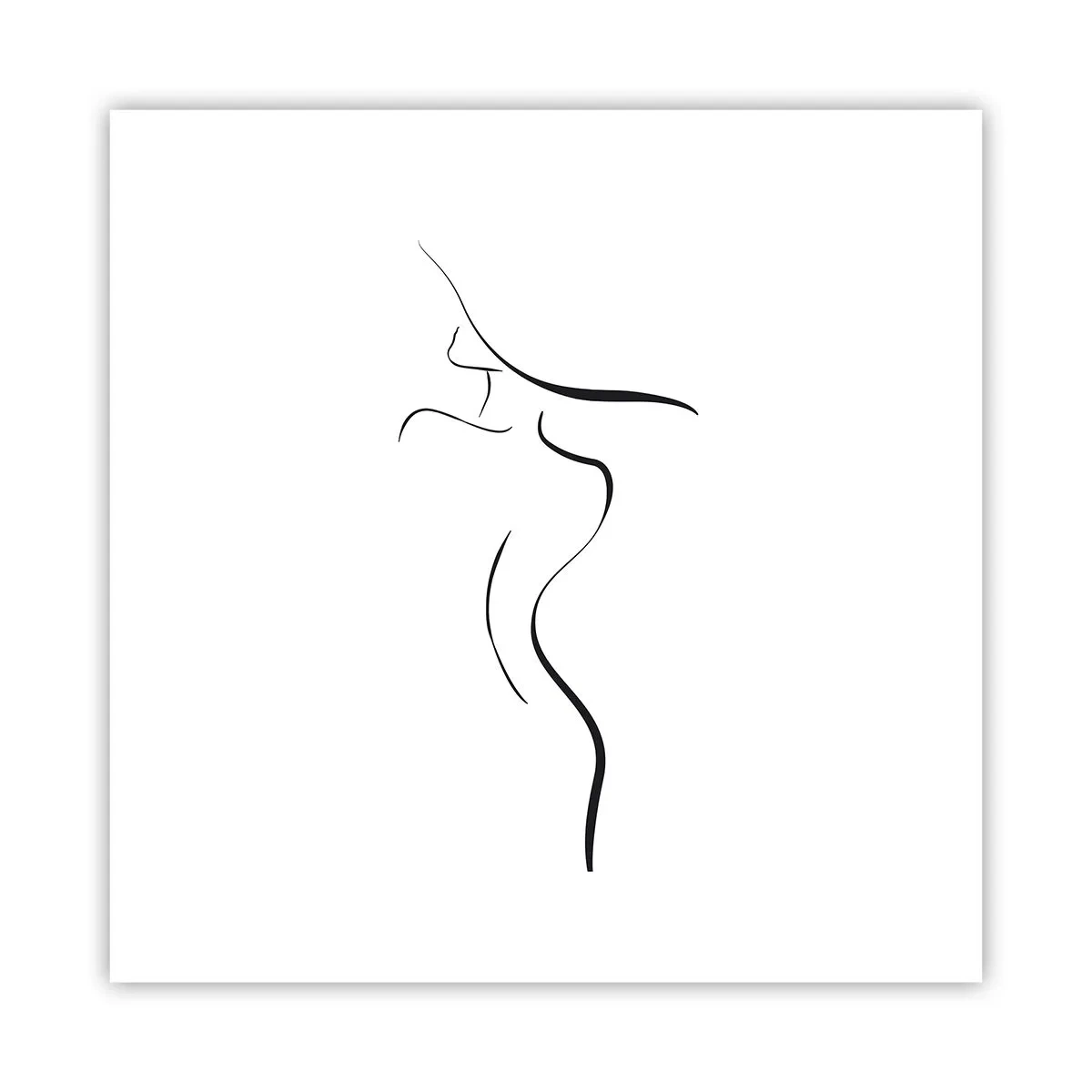 Affiche - Poster - Insaisissable comme une vague - 40x40 cm