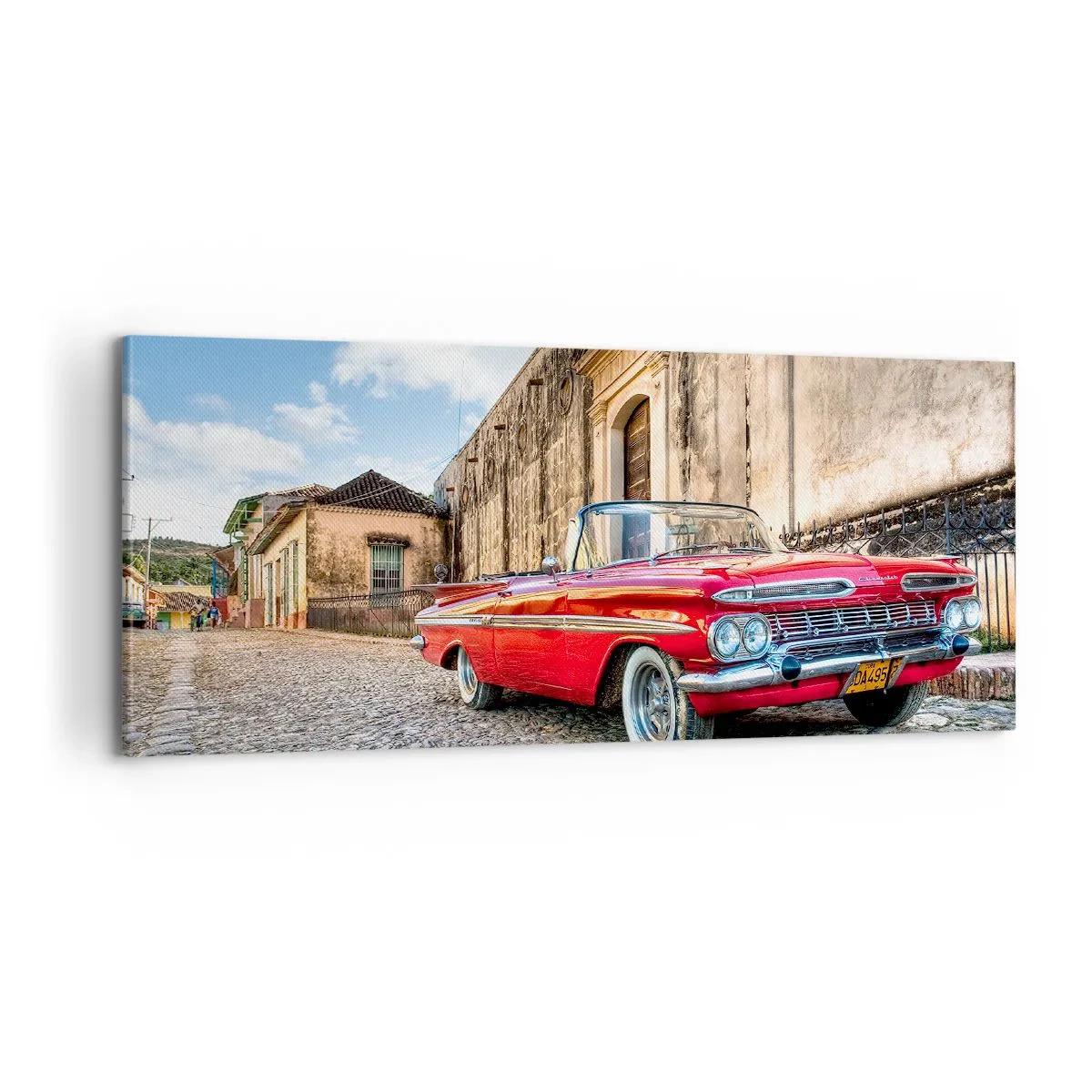 Impression sur toile - Image sur toile - Émotions cubaines - 100x40 cm