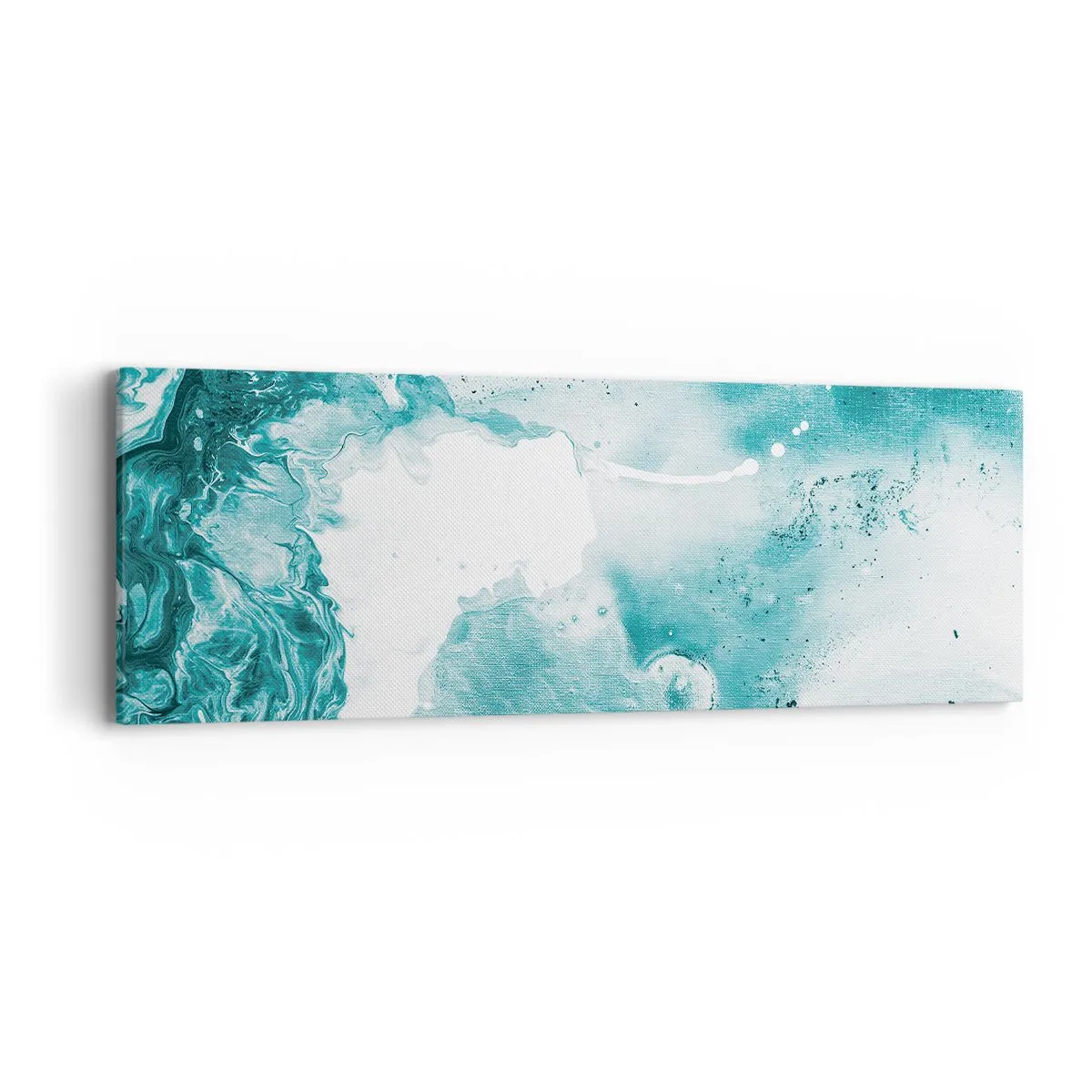 Impression sur toile - Image sur toile - Marécage bleu - 90x30 cm