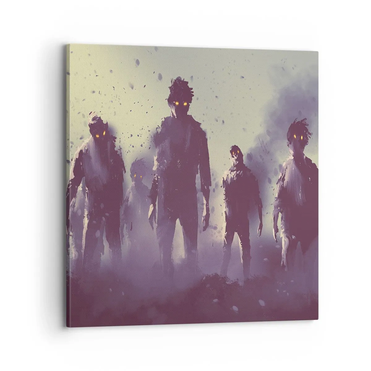 Impression sur toile - Image sur toile - Fais attention! Ils arrivent - 70x70 cm