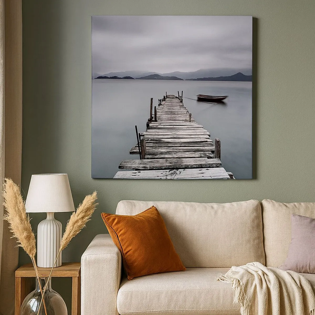 Impression sur toile - Image sur toile - Tu peux partir demain - 30x30 cm