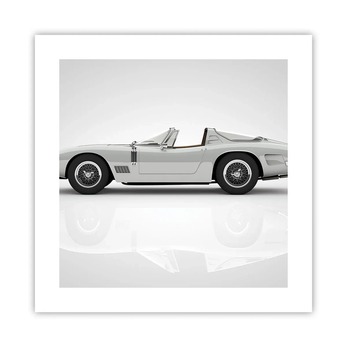 Affiche - Poster - Promesse de plaisir - 40x40 cm