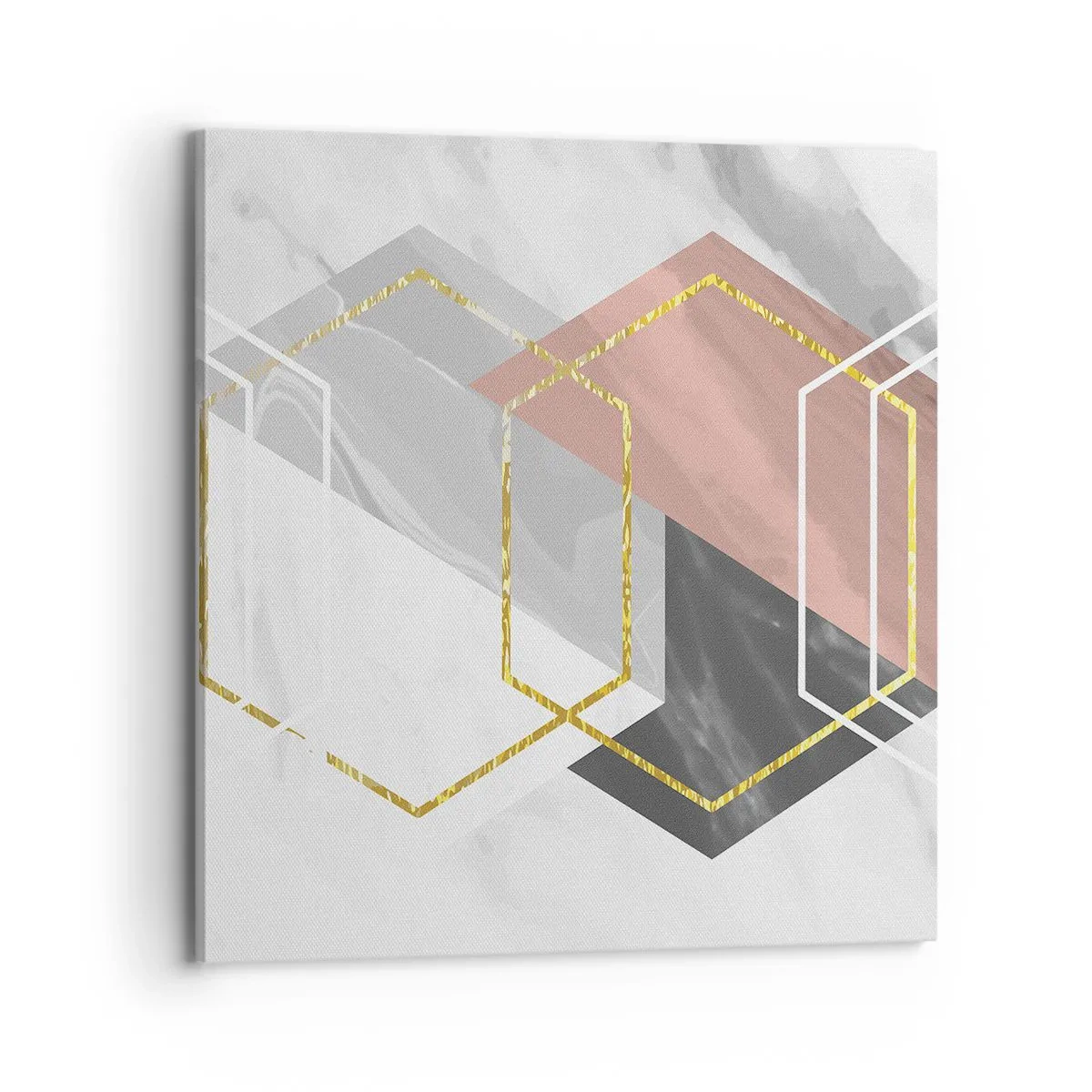 Impression sur toile - Image sur toile - Composition en chaîne - 70x70 cm