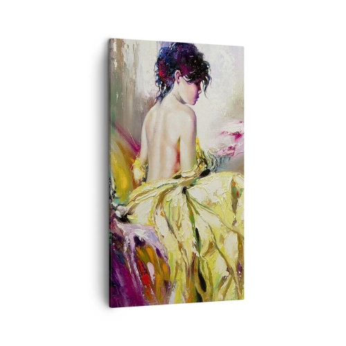 Impression sur toile - Image sur toile - Entre les lèvres et le bord de la tasse - 45x80 cm
