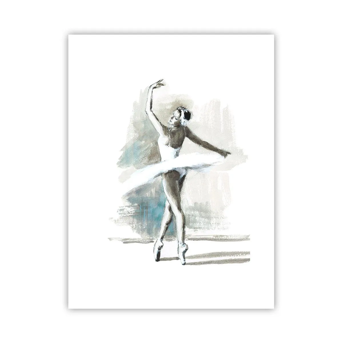 Affiche - Poster - Enchantement du cygne - 30x40 cm