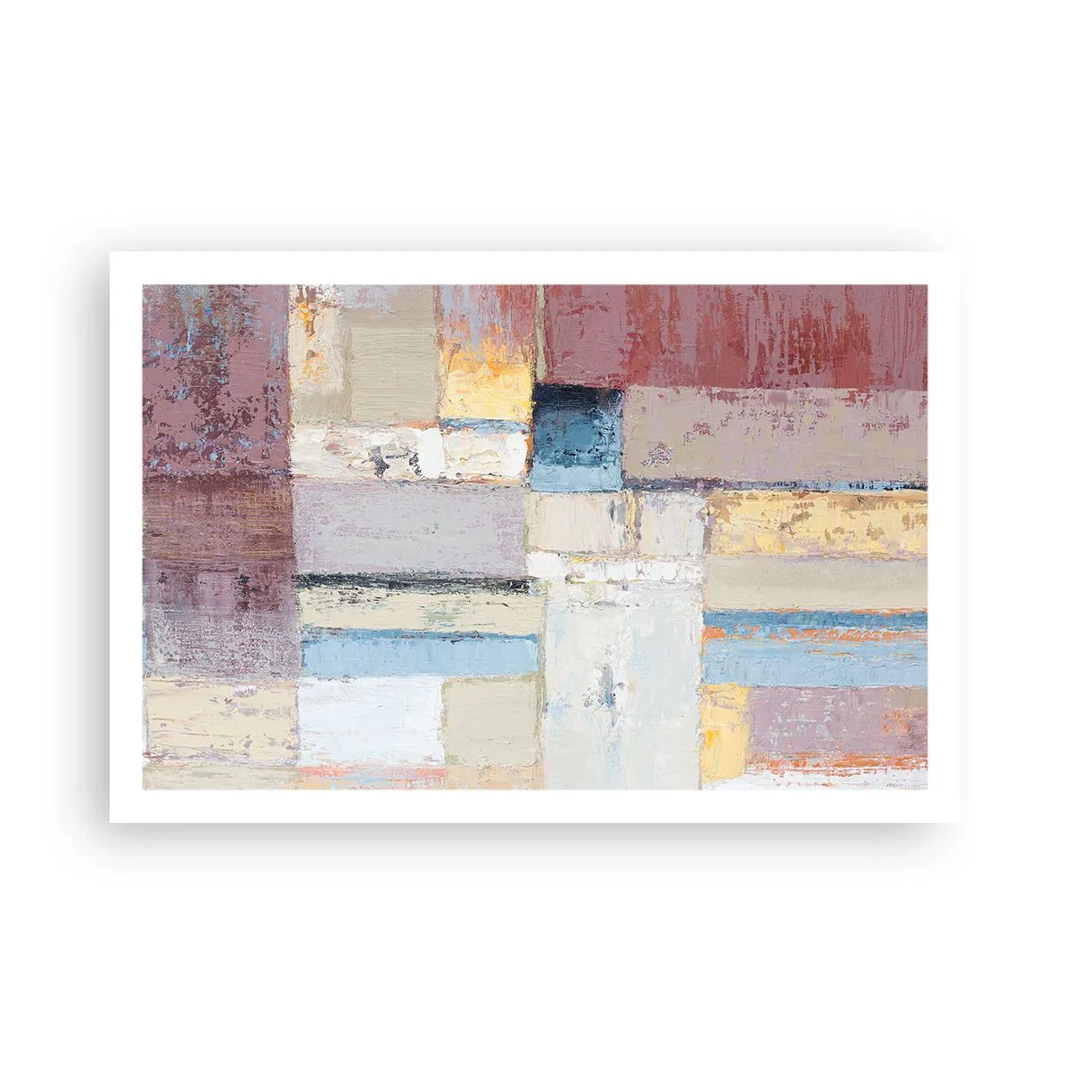 Affiche - Poster - Le calme de la géométrie - 91x61 cm