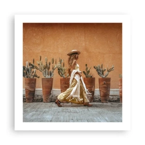 Affiche - Poster - Style hippie - 50x50 cm