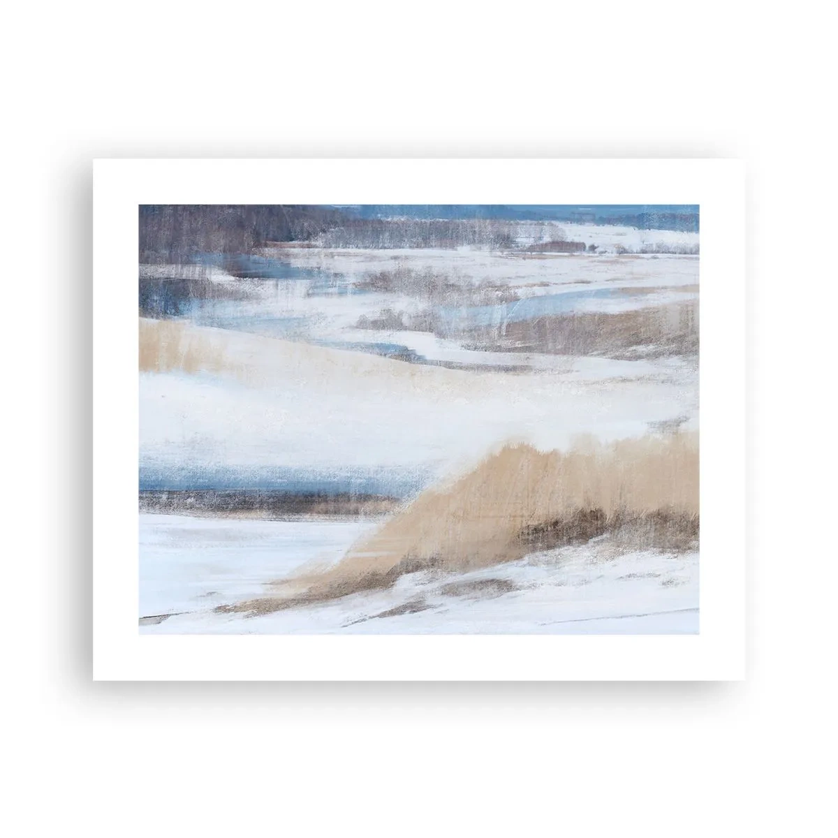 Affiche - Poster - Composition hivernale - 50x40 cm