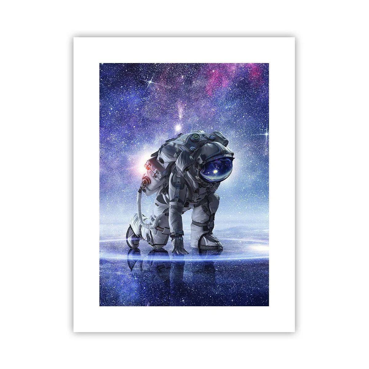 Affiche - Poster - Le ciel étoilé au dessus de moi - 30x40 cm