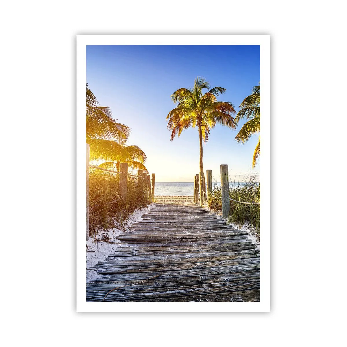 Affiche - Poster - Directement au paradis - 70x100 cm