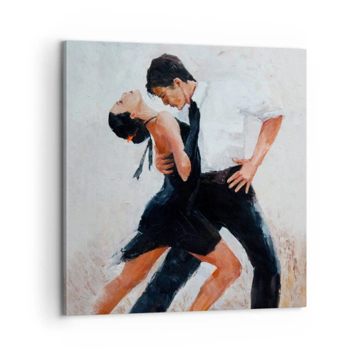 Impression sur toile - Image sur toile - Tango de mes rêves et pensées - 60x60 cm