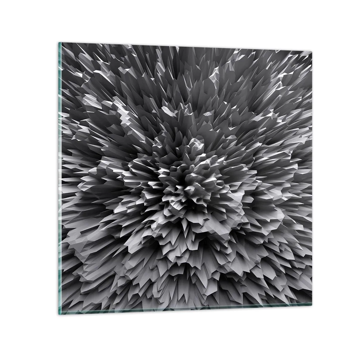 Impression sur verre - Image sur verre - Ça ne peut pas être plus dur que ça - 30x30 cm