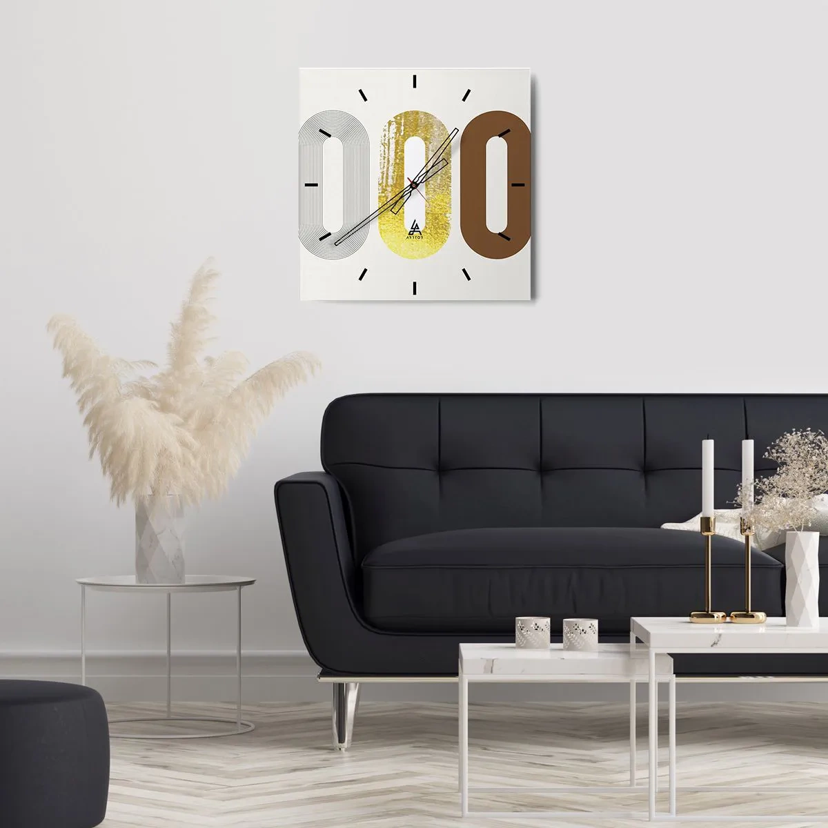 Horloge murale - Pendule murale - Ooo! - 40x40 cm