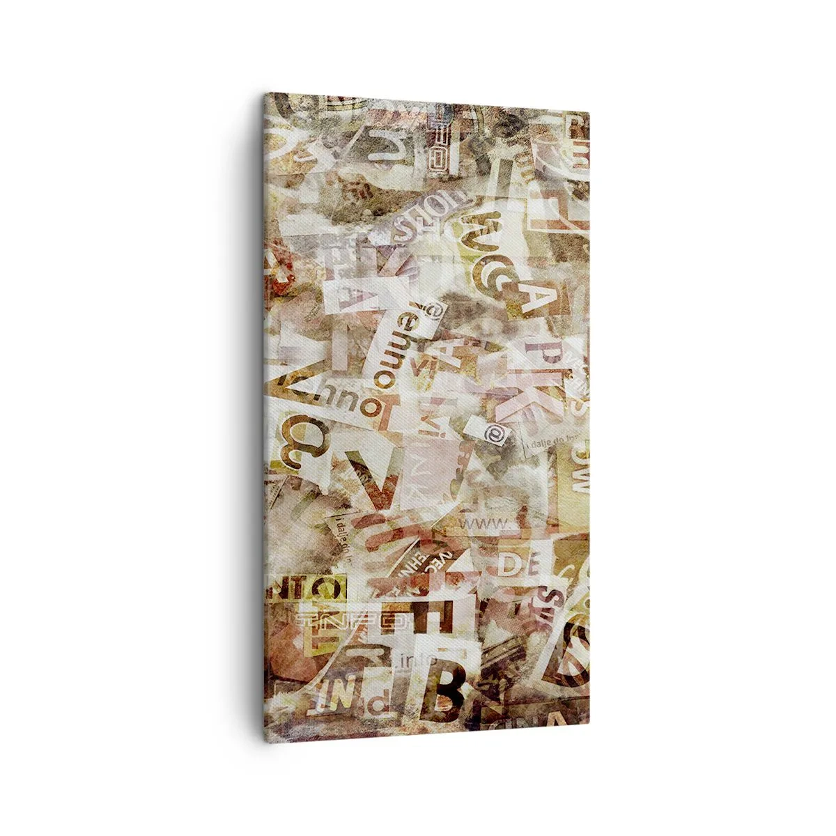 Impression sur toile - Image sur toile - J'unifie le bavardage - 45x80 cm