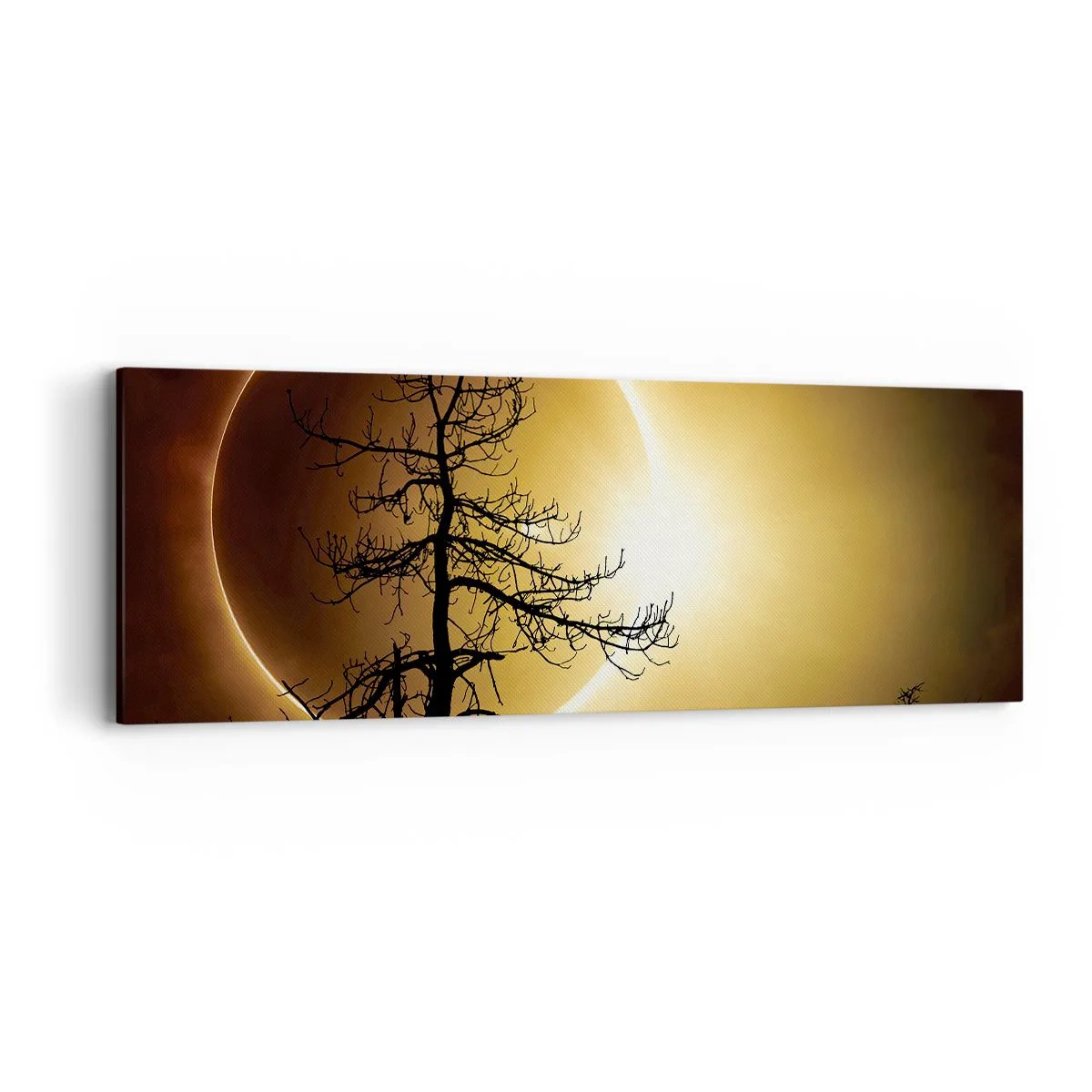 Impression sur toile - Image sur toile - Éclipse totale - 90x30 cm