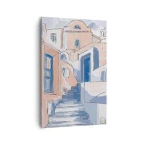 Impression sur toile - Image sur toile - Ville exotique - 80x120 cm