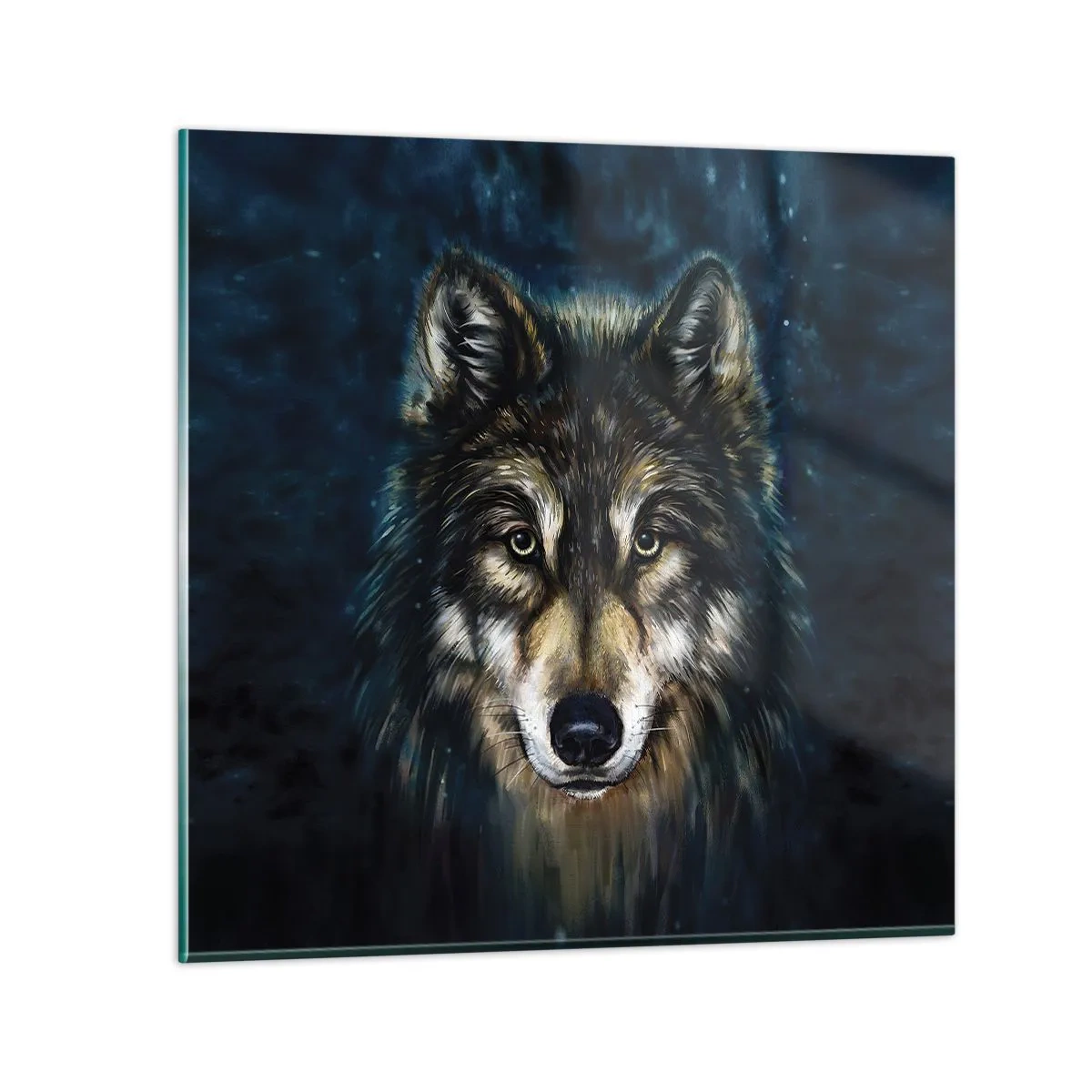 Impression sur verre - Image sur verre - Alpha? Et oméga - 60x60 cm