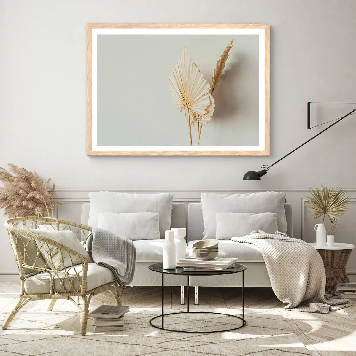 Affiche dans un chêne clair - Poster - Quand tu dois t’apaiser - 70x50 cm