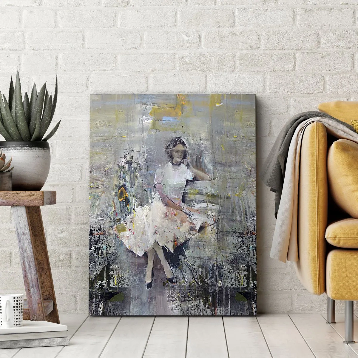 Impression sur toile - Image sur toile - Classique et moderne - 65x120 cm