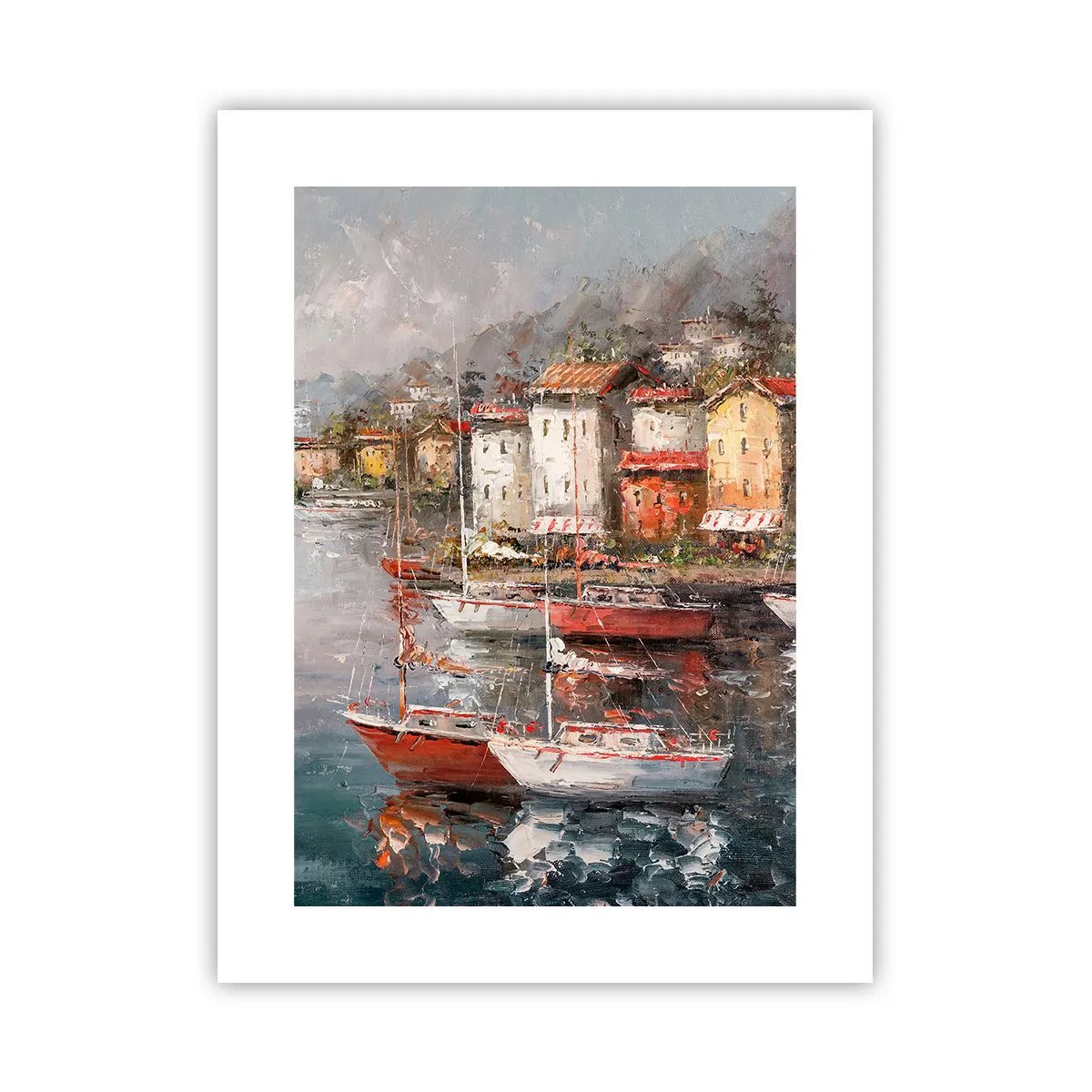 Affiche - Poster - Havre romantique - 30x40 cm