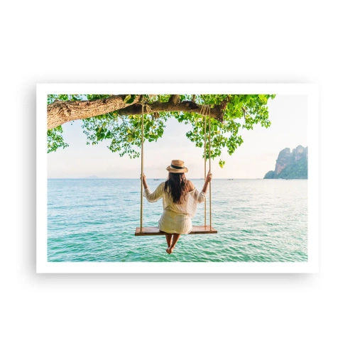 Affiche - Poster - La vie est belle - 91x61 cm
