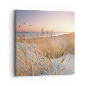 Impression sur toile - Image sur toile - Berceuse baltique - 40x40 cm