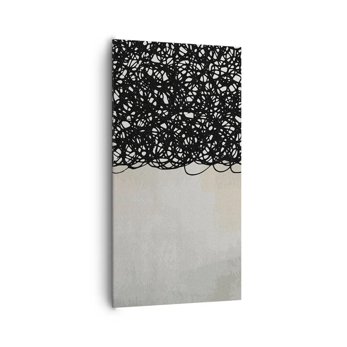 Impression sur toile - Image sur toile - Abstraction turbulente - 65x120 cm