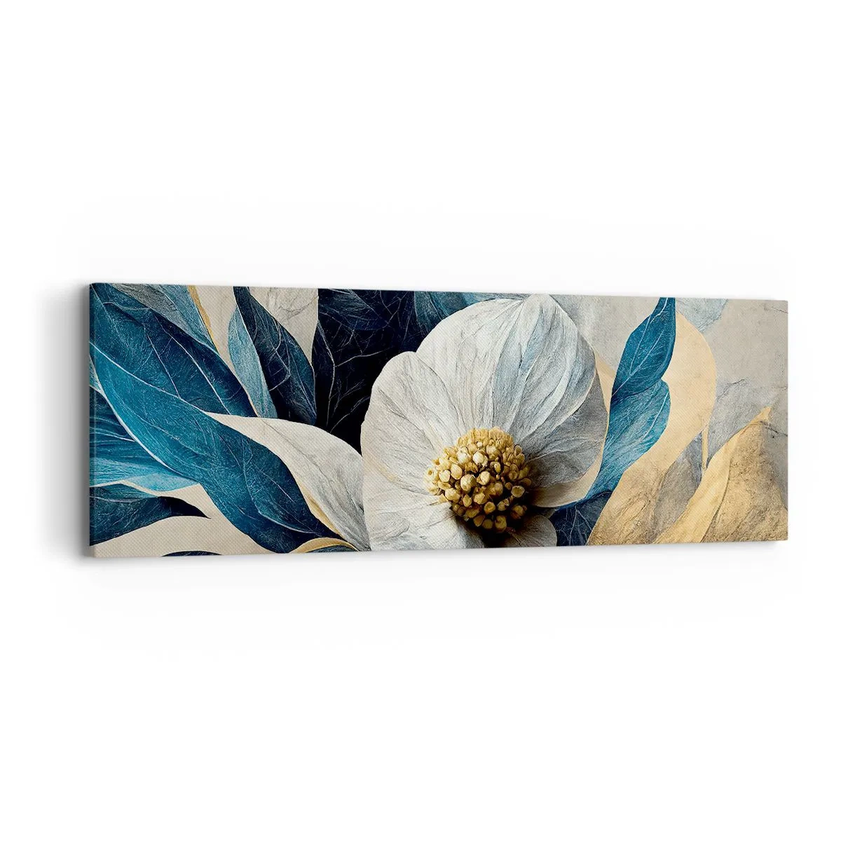 Impression sur toile - Image sur toile - Il a un coeur d'or - 90x30 cm