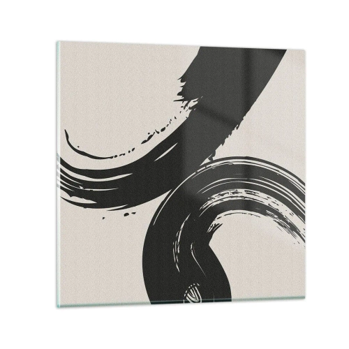 Impression sur verre - Image sur verre - Balayage circulaire - 30x30 cm
