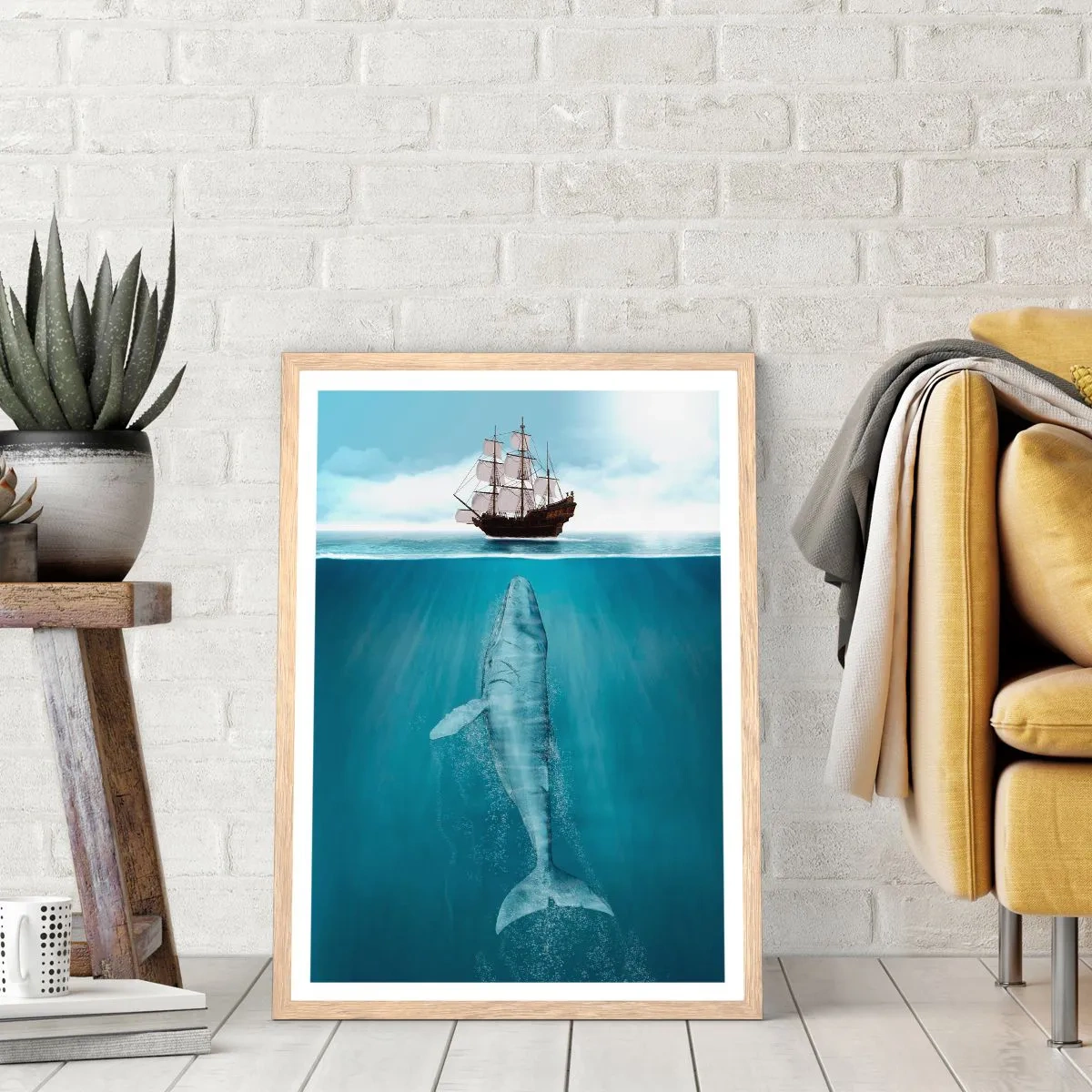 Affiche dans un chêne clair - Poster - Il vaut mieux ne pas savoir - 40x50 cm