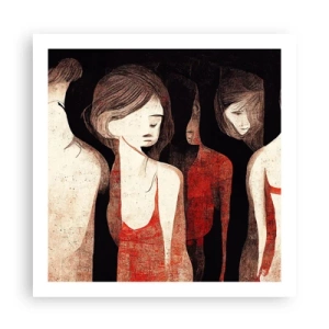 Affiche - Poster - Madones des ténèbres - 60x60 cm