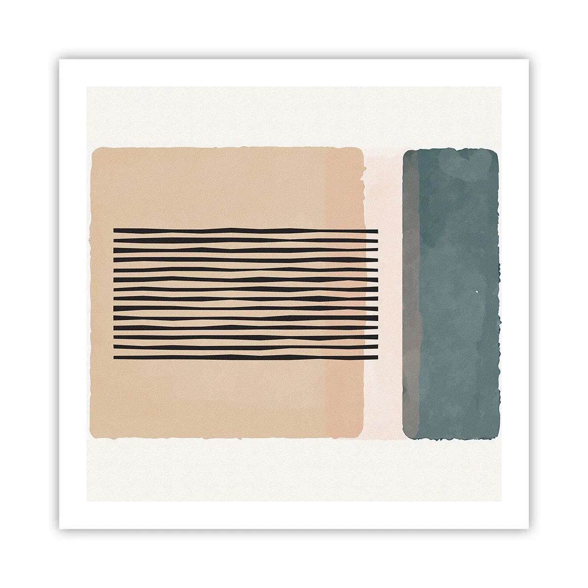 Affiche - Poster - Tout est en ordre - 60x60 cm